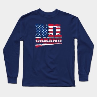 m1 garand rifle Long Sleeve T-Shirt